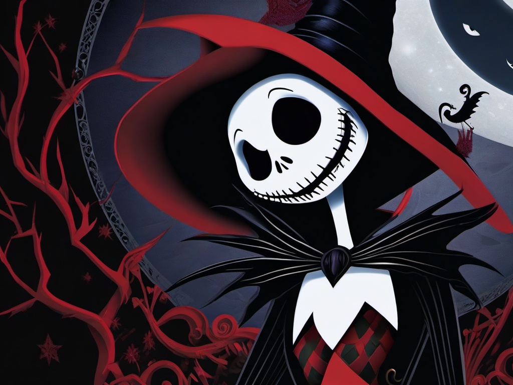 Nightmare Before Christmas 4K Wallpaper  