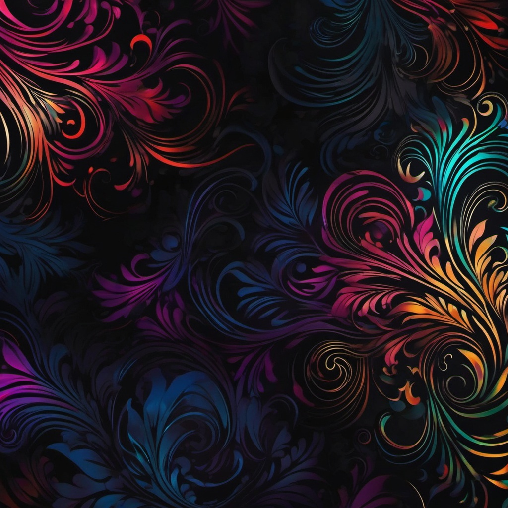 Dark iPhone Wallpaper - Dark and Mysterious iPhone Background wallpaper splash art, vibrant colors, intricate patterns