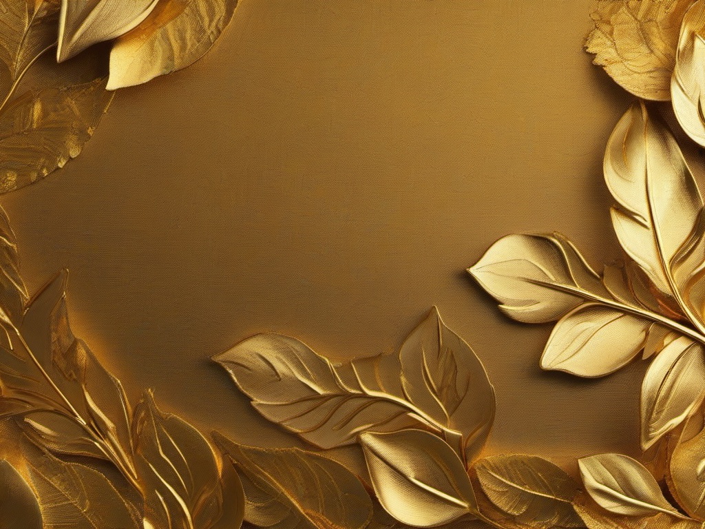 Gold Leaf Background - Elegant gold leaf texture.  background wallpaper