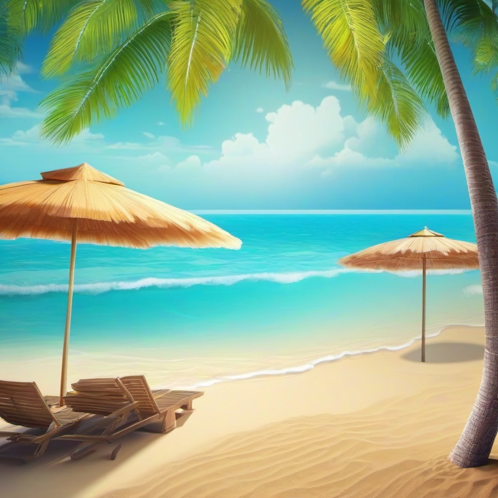 Beach background - animated beach wallpaper  