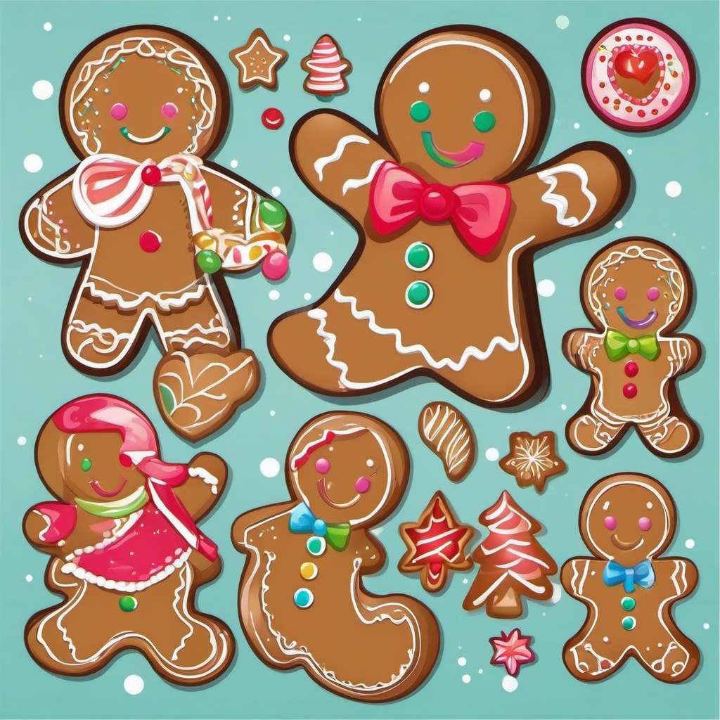 Gingerbread Man  clipart