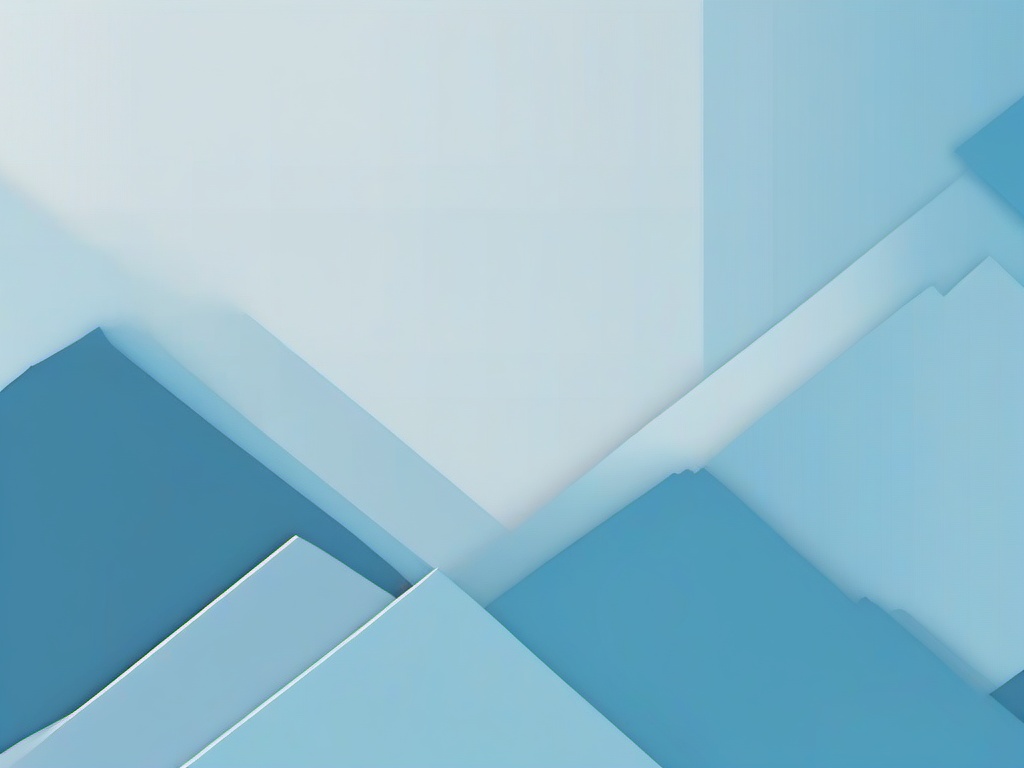 Simple Blue Aesthetic Wallpaper-Light blue with abstract shapes and a minimal aesthetic feel  background wallpaper