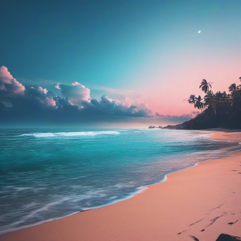 Beach Background Wallpaper - aesthetic beach background  