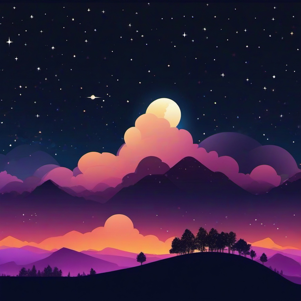 Sky Background Wallpaper - night stars wallpaper  