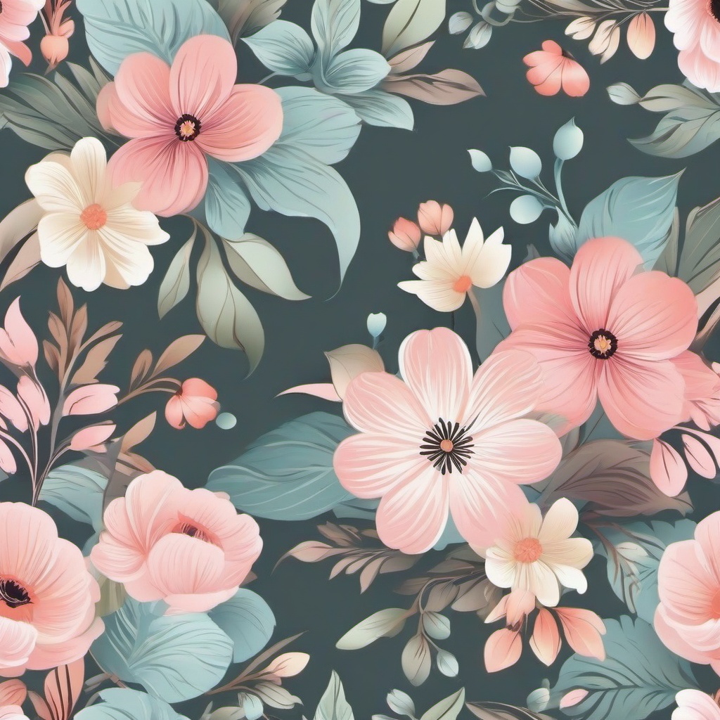 Flower Background Wallpaper - floral pastel wallpaper  