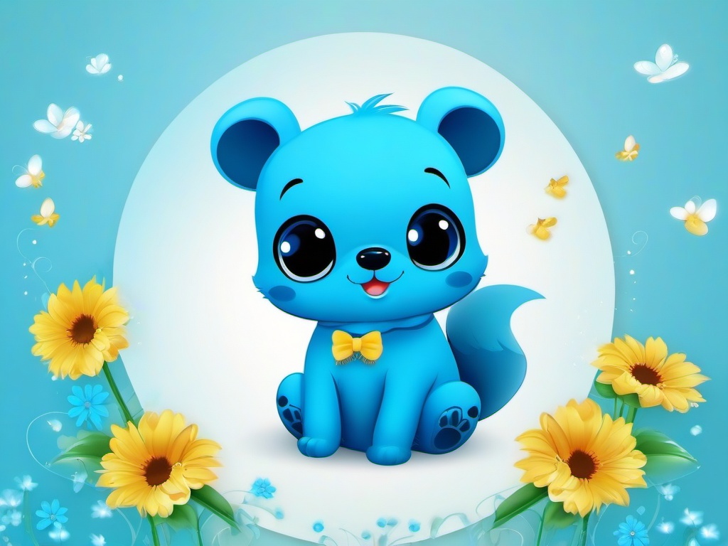 cute wallpapers that are blue  ,desktop background wallpaper