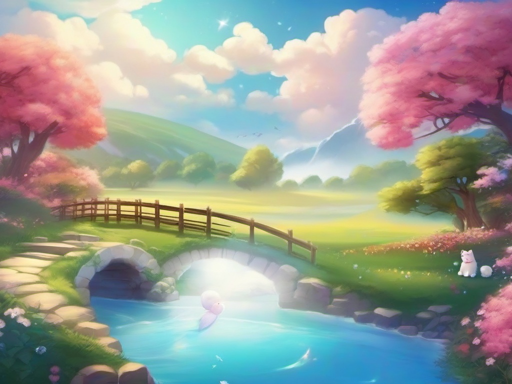 Cute Heaven Background  