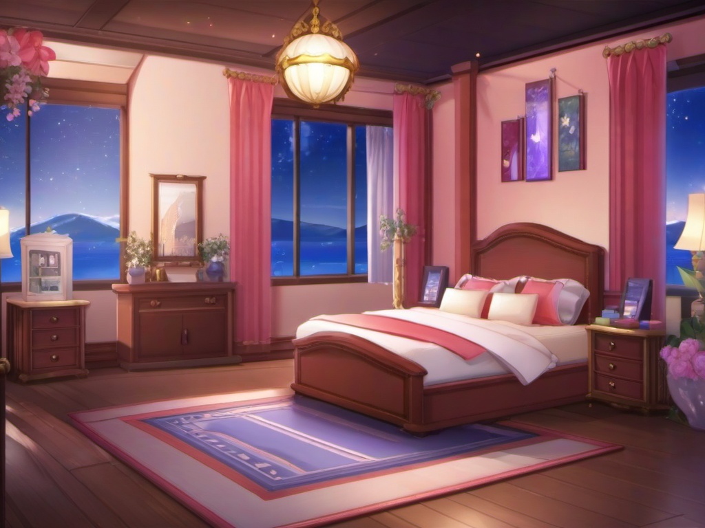 Background Gacha Bedroom  