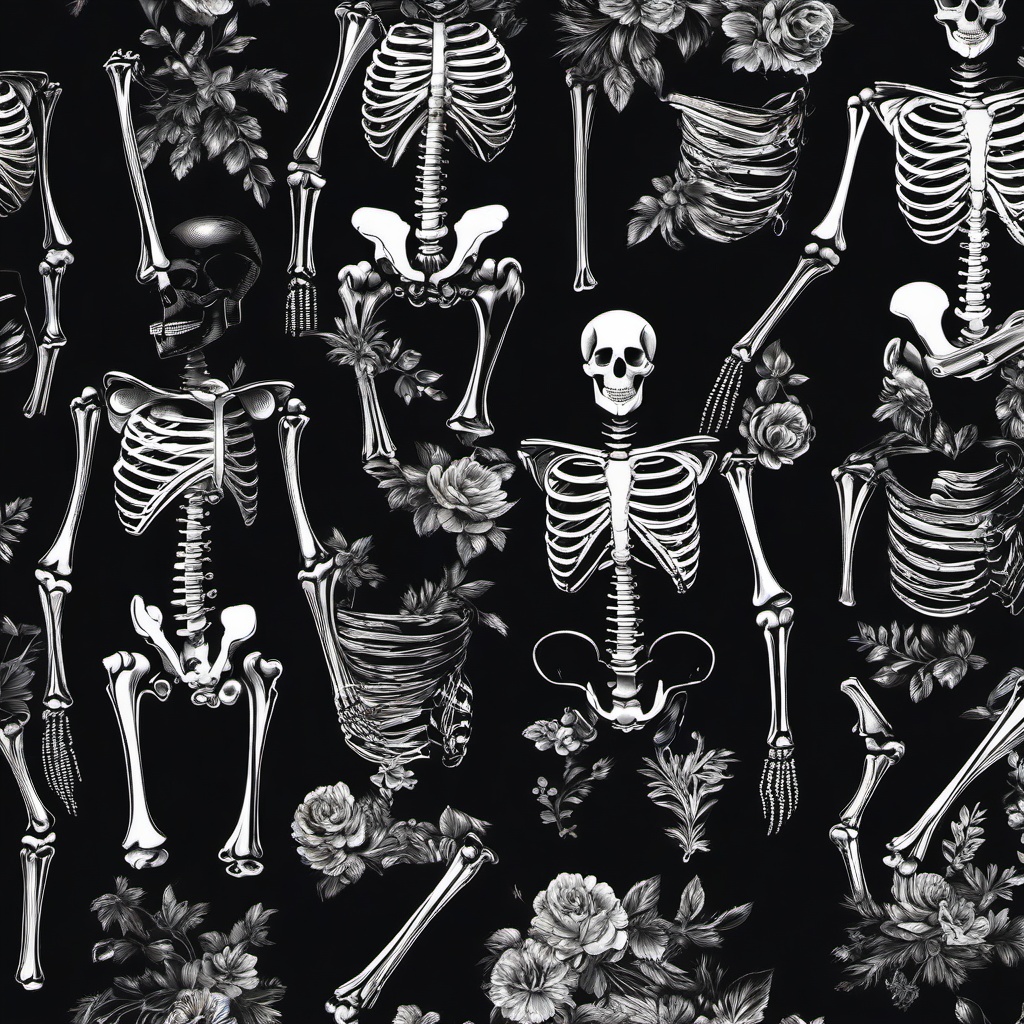 Skeleton Black Wallpaper  ,desktop background wallpaper