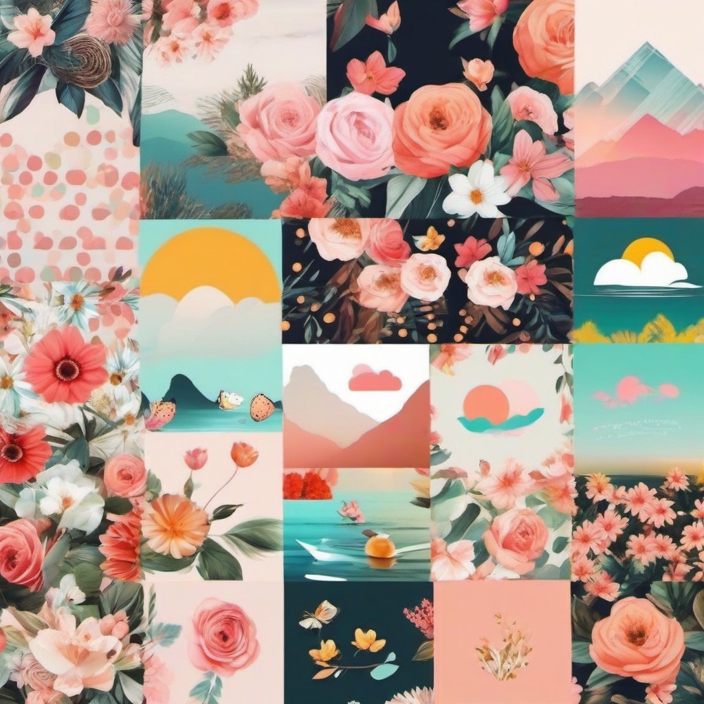 Cute Collage Wallpapers - Collage style cuteness  ,background wallpaper