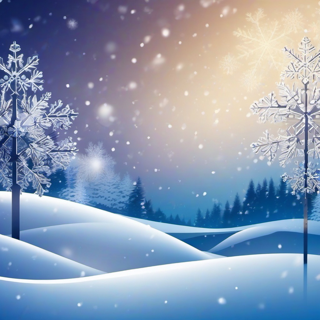 Snow Background Wallpaper - winter background snowflakes  