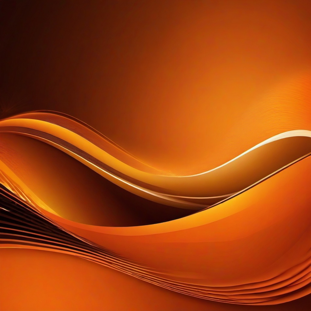 Orange Background Wallpaper - orange wave background  