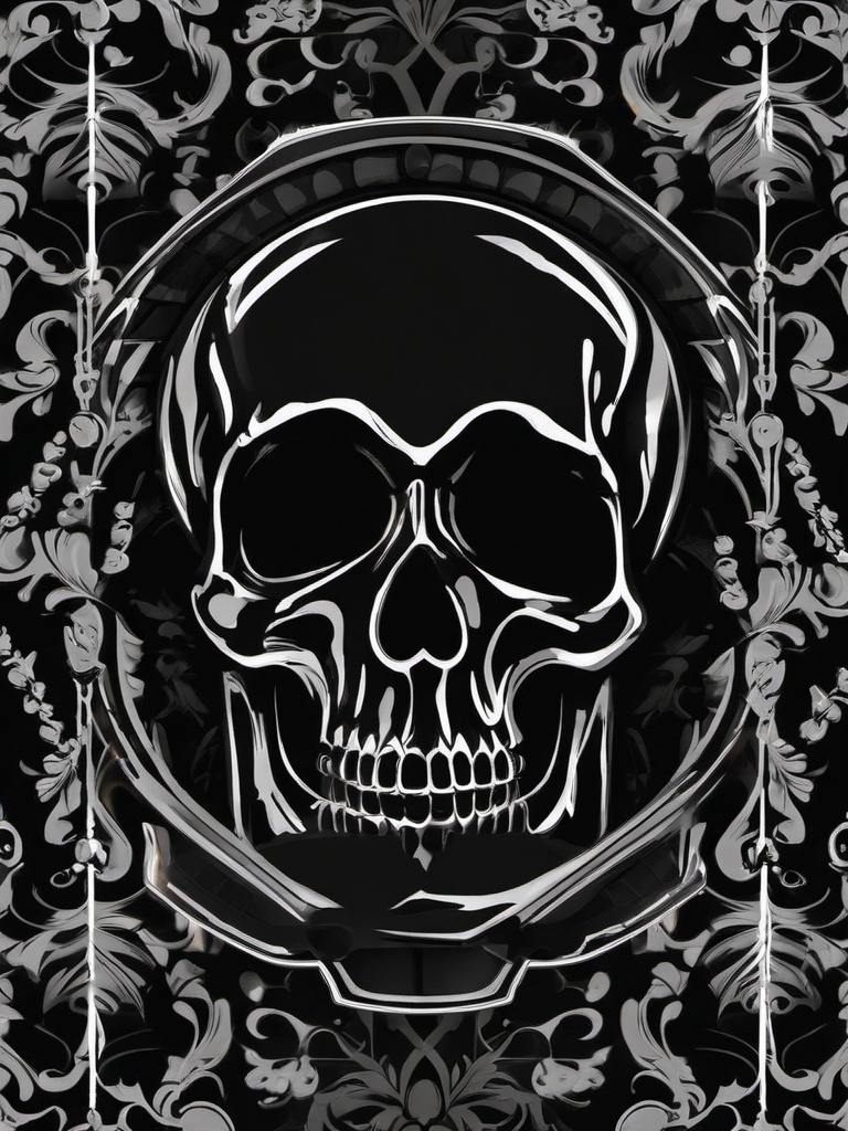 Black Skeleton Wallpaper  ,mobile iphone background wallpaper