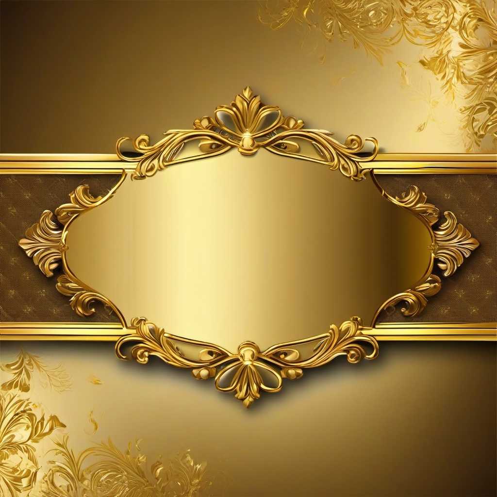 Gold Background Wallpaper - gold frame background  