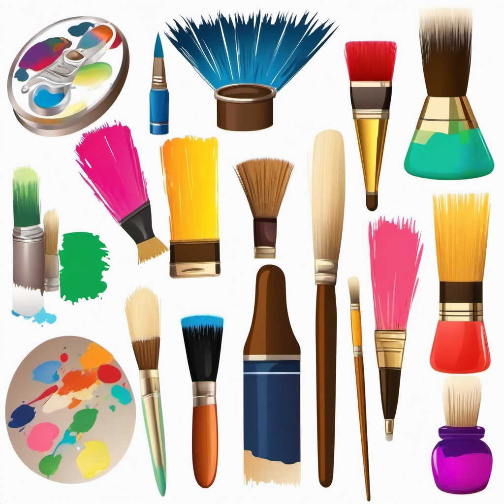 Paint Brush  clipart