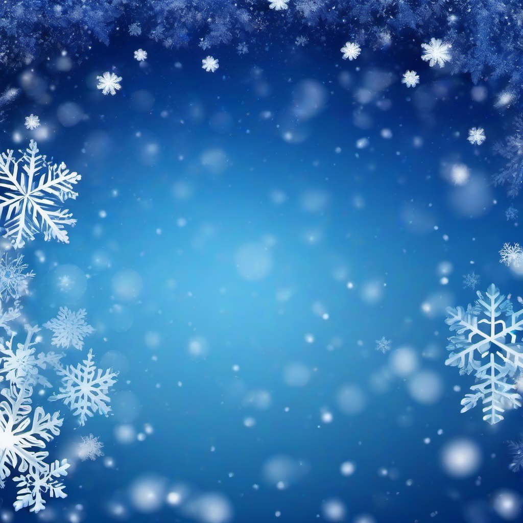 Winter background wallpaper - blue snowy background  