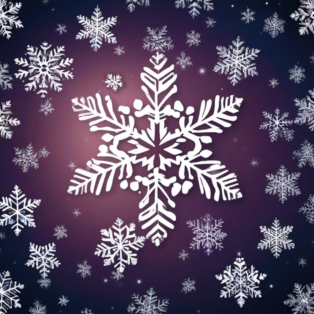 Snow Background Wallpaper - simple snowflake wallpaper  