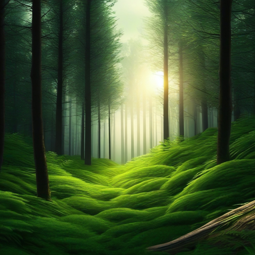 Forest Background Wallpaper - simple forest background  