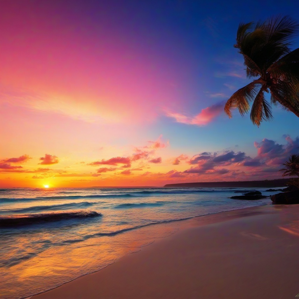 Beach Background Wallpaper - background sunset beach  