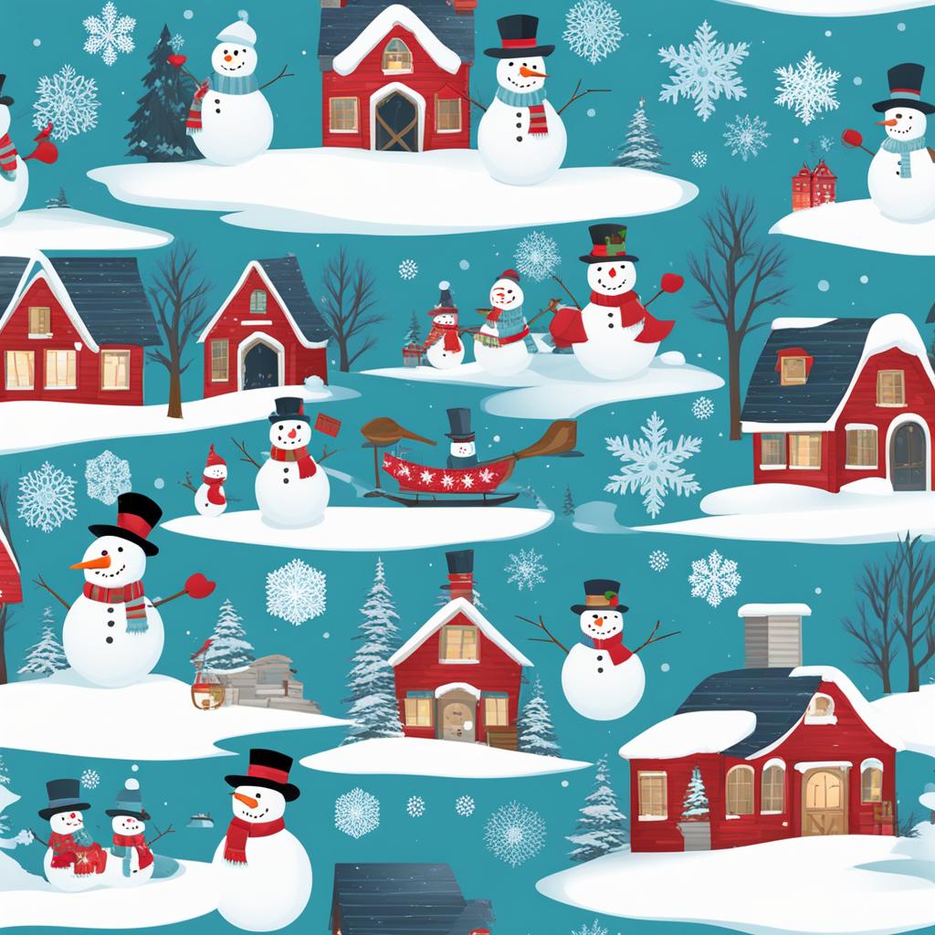 snowman clipart,building frosty friends in a snowy wonderland 