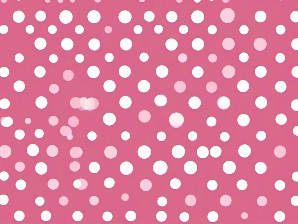 Background Pink And White-Light pink with white polka dots for a cheerful vibe  background wallpaper