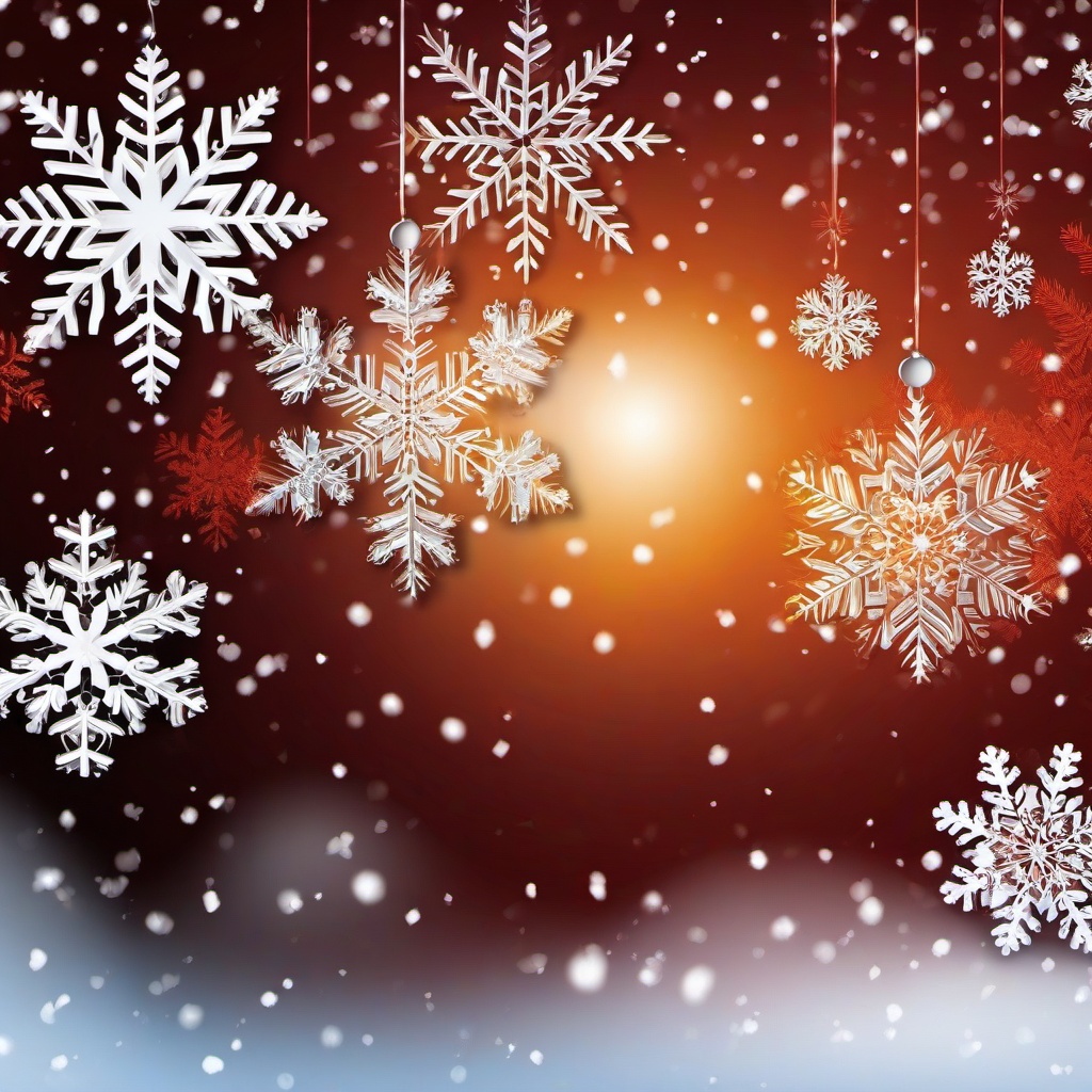 Snow Background Wallpaper - christmas snowflake background  