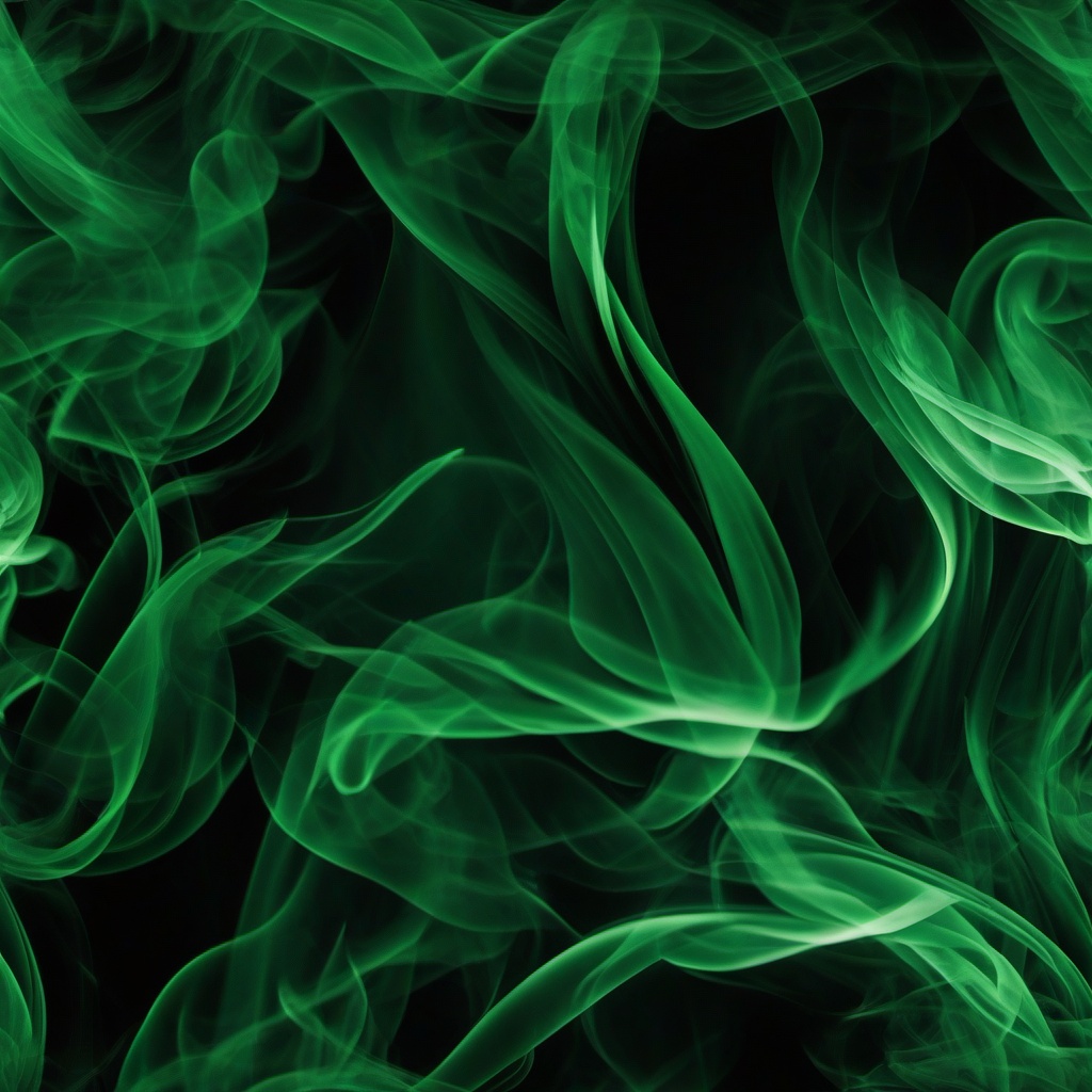 Smoke Background - green smoke black background  