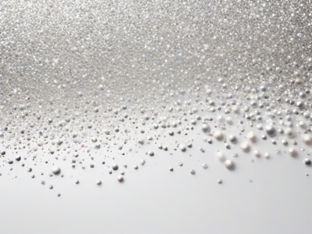 High Resolution White Glitter Background  