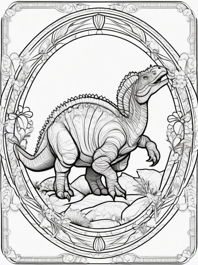 Torosaurus Coloring Pages - Horned Dinosaur with Large Frill  black outline printable coloring page