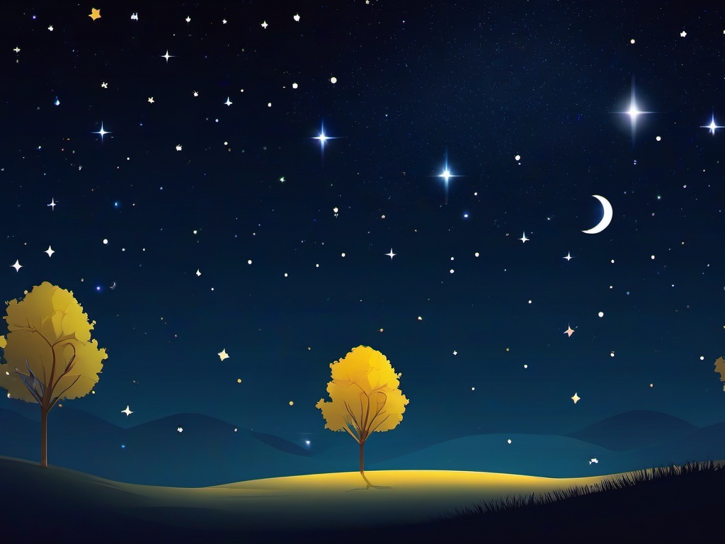 Night Full Of Stars Wallpaper  ,desktop background wallpaper