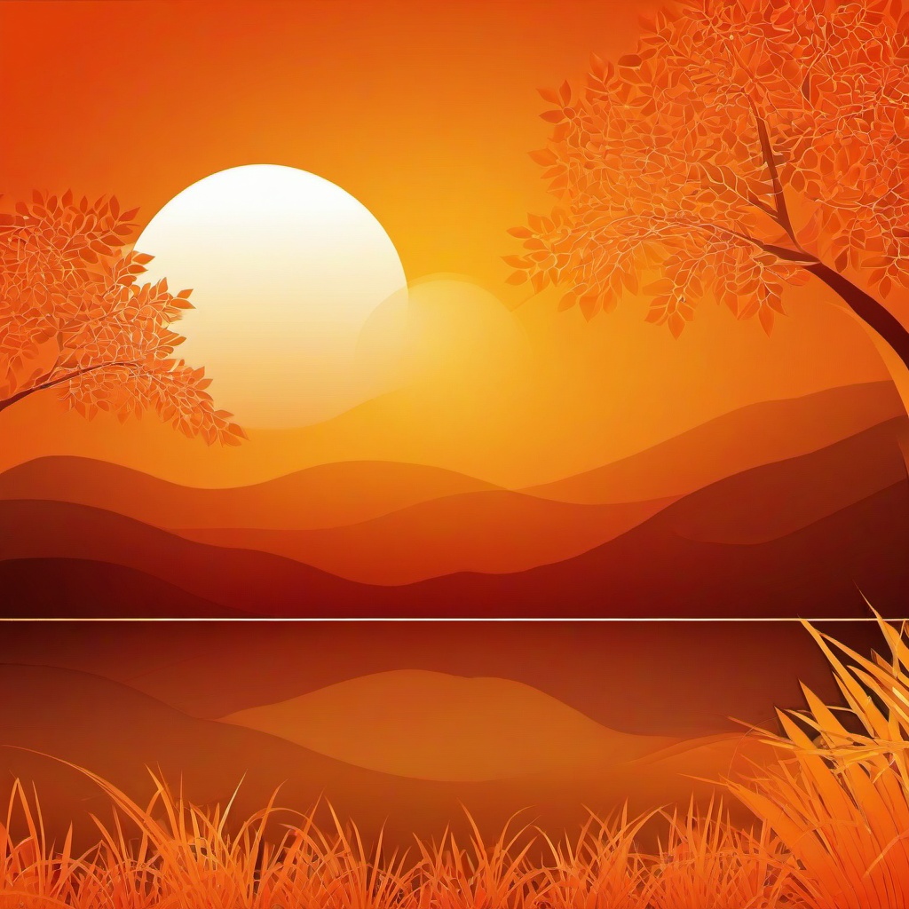 Orange Background Wallpaper - sunset orange wallpaper  