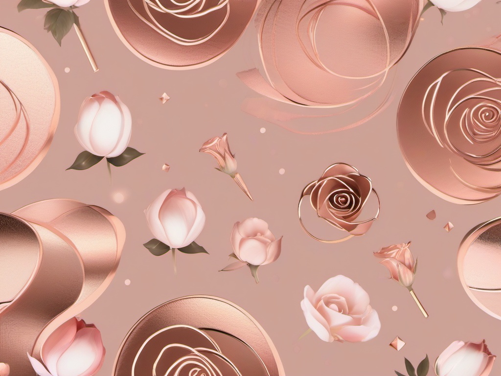 rose gold aesthetic cute wallpaper  ,desktop background wallpaper