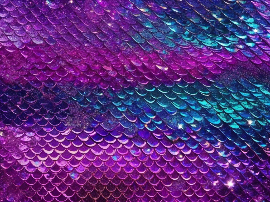 Mermaid Glitter Background  