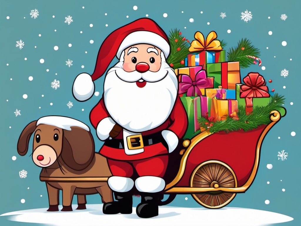 Santa  clipart