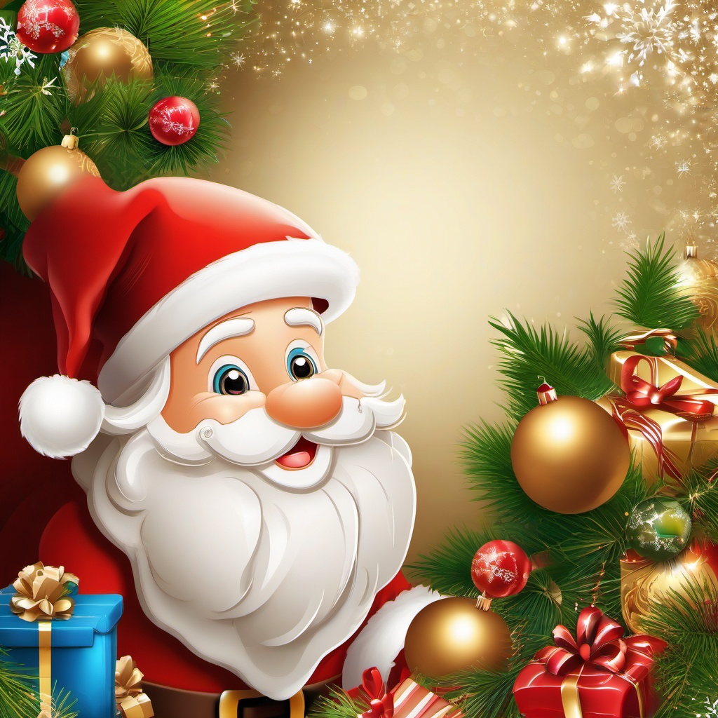 Christmas Background Wallpaper - santa claus background hd  