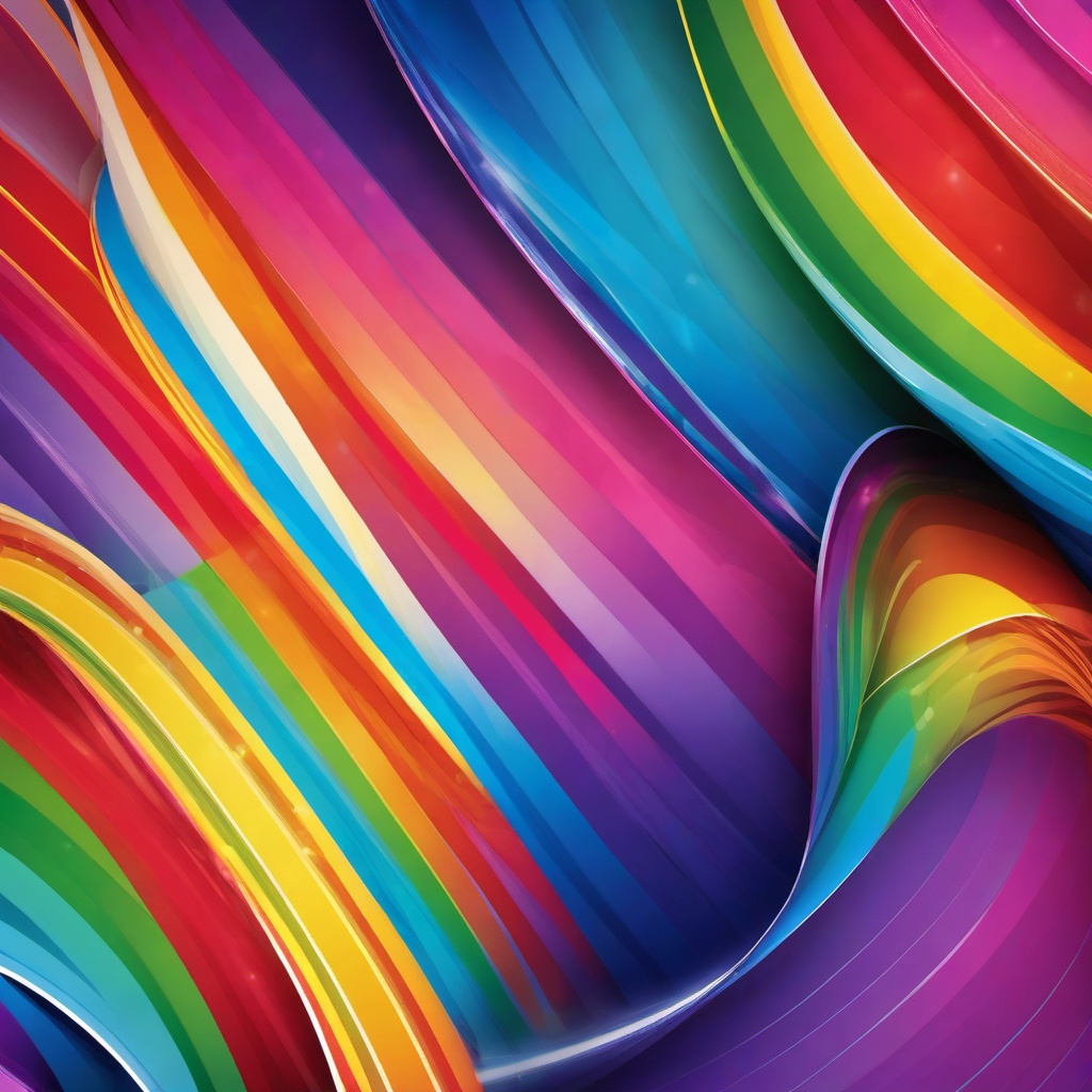 Rainbow Background Wallpaper - rainbow star background  