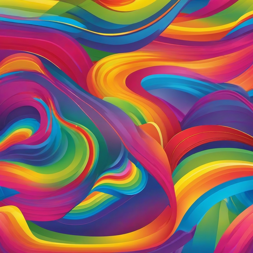 Rainbow Background Wallpaper - rainbow themed background  