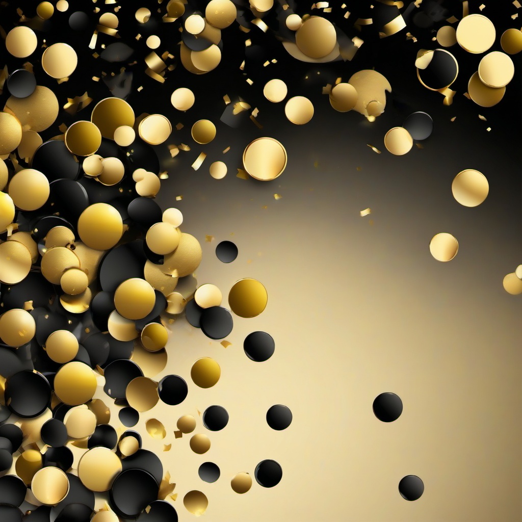 Gold Background Wallpaper - black and gold confetti background  