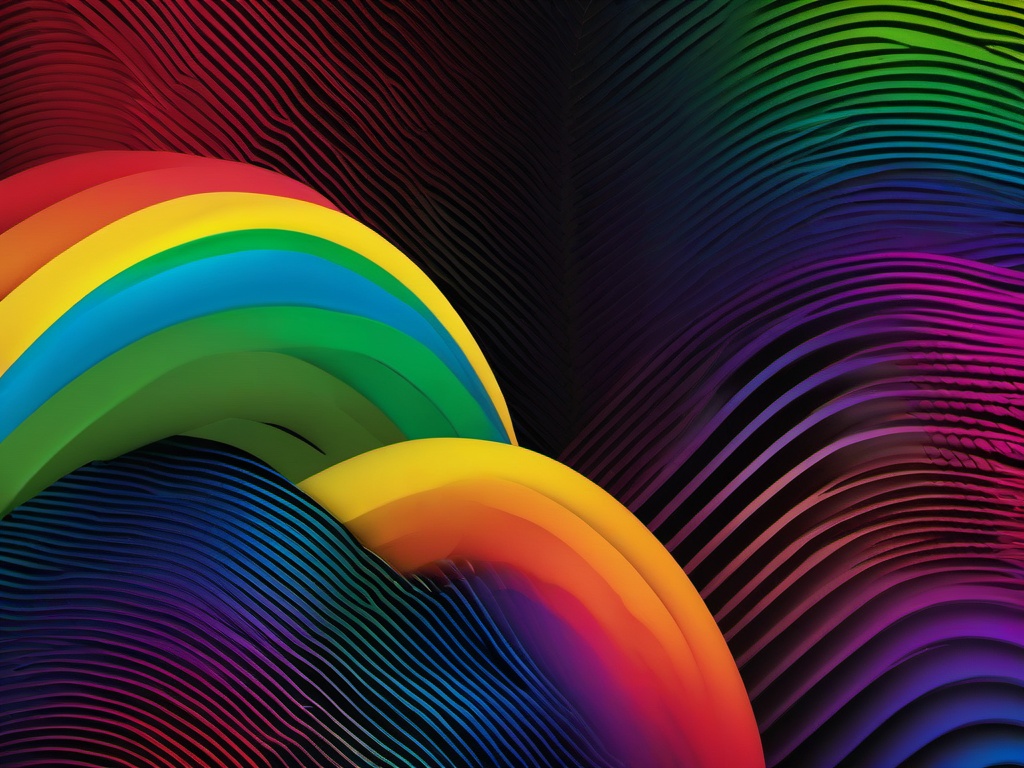 Rainbow Spectrum Background  