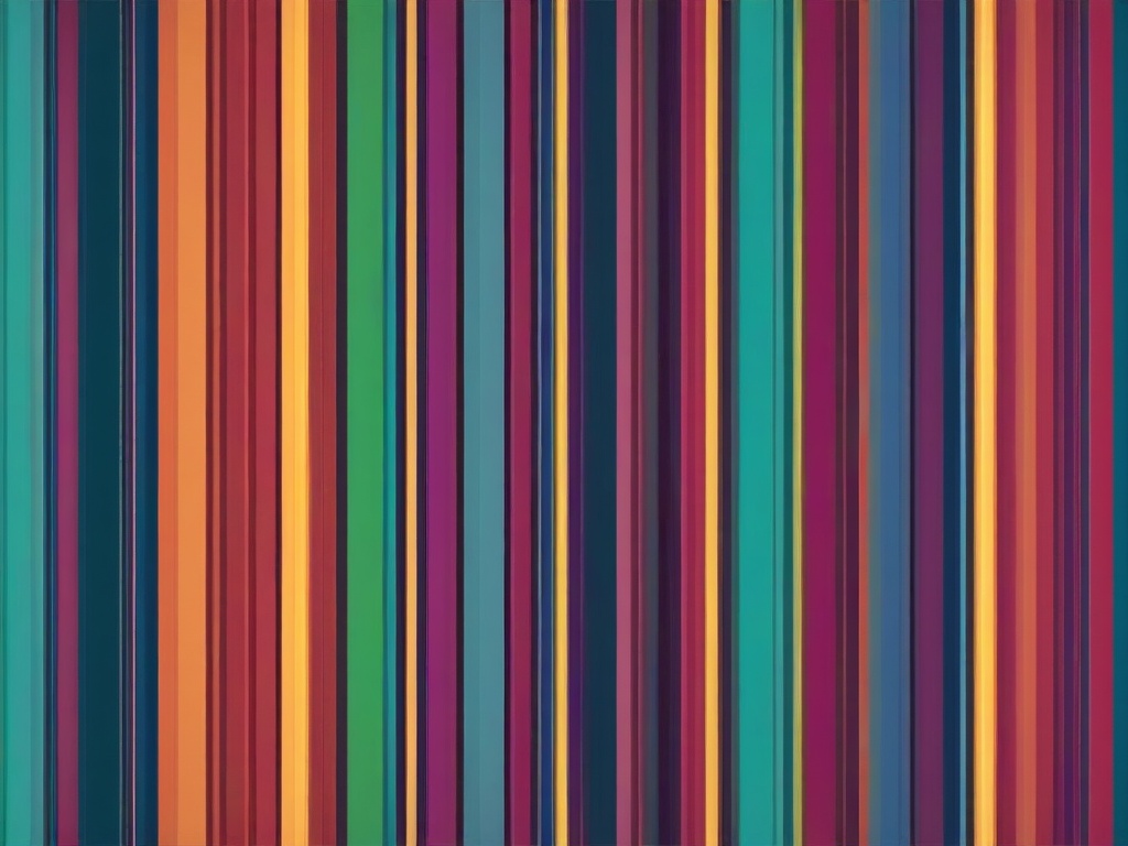 Multicolor Stripes Background  