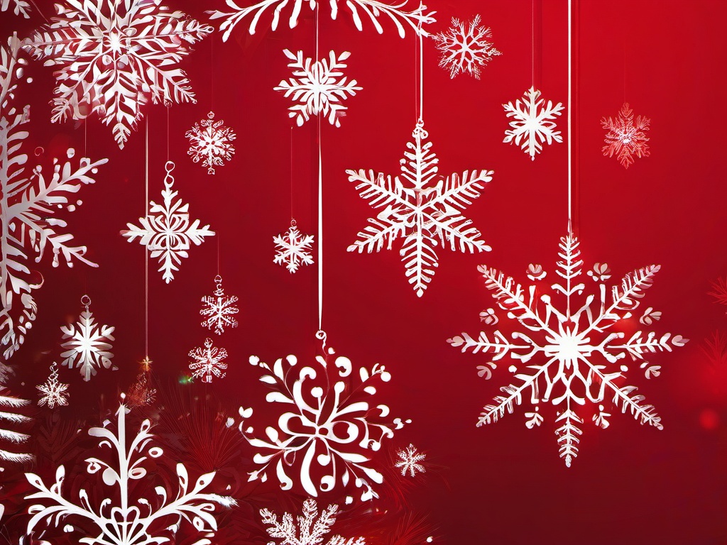 Red Wallpaper Christmas - Festive red wallpaper for Christmas.  background wallpaper