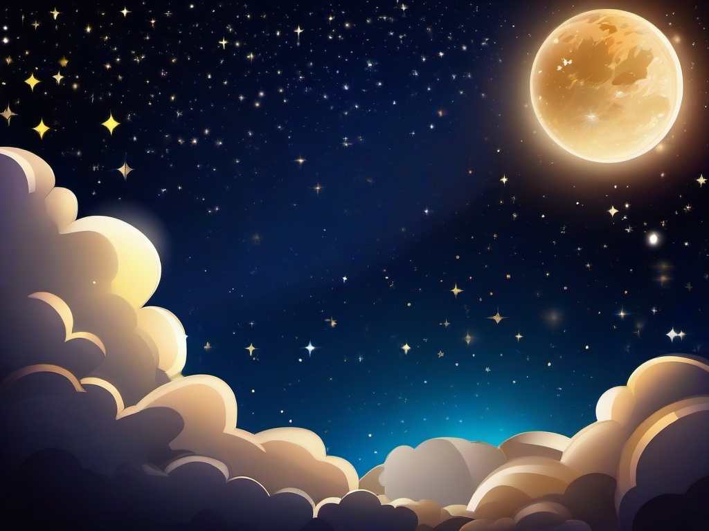 Starry Sky Background Free  