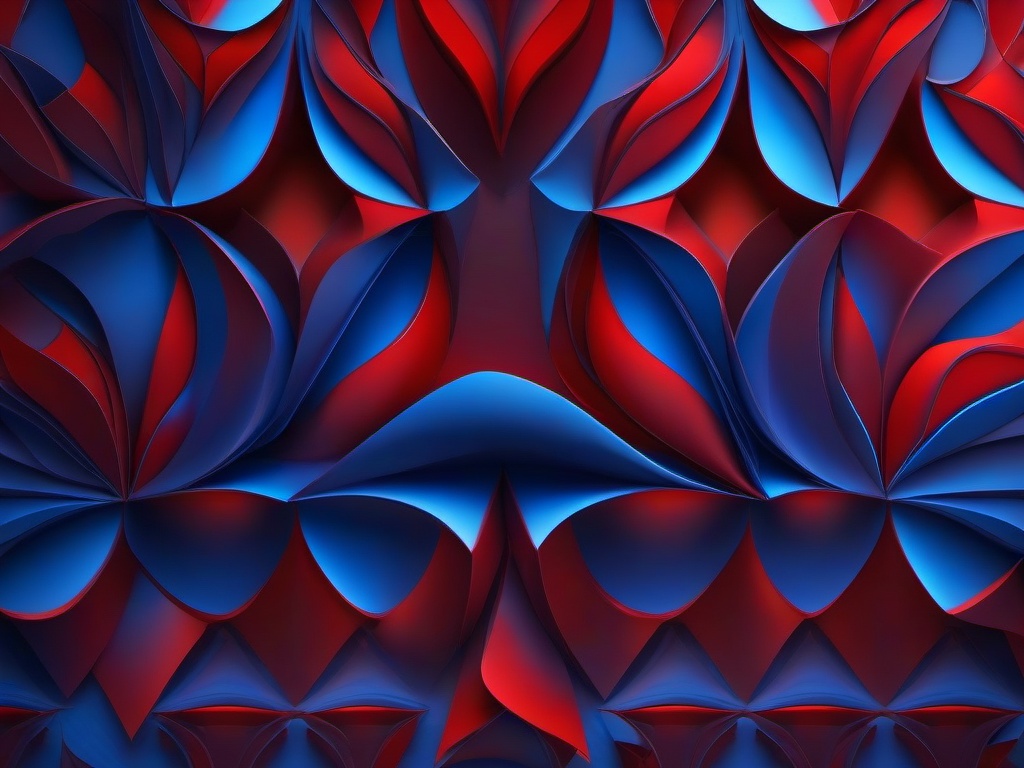 Background Blue Red-Intense blend of blue and red with a smoky gradient in the middle  background wallpaper