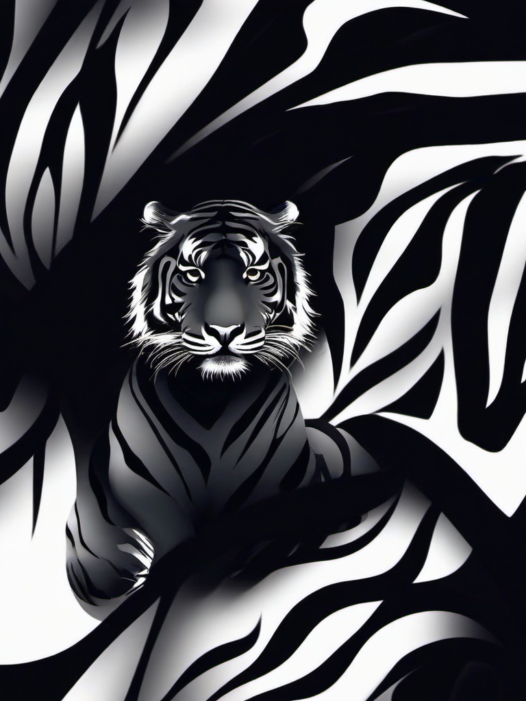 Black Tiger Wallpaper 4K  ,mobile iphone background wallpaper