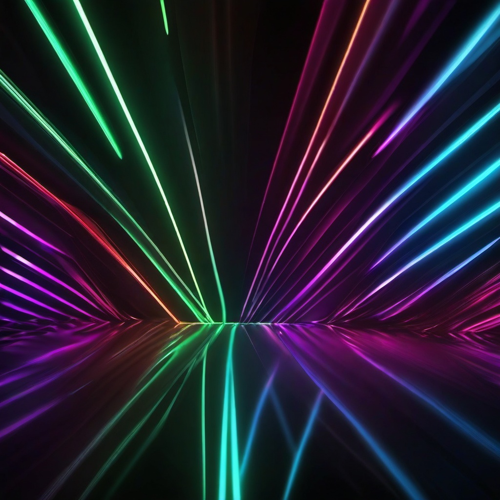 Neon Background Wallpaper - moving neon lights background  