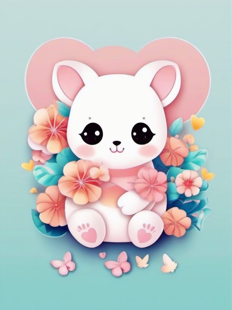 wallpaper kawaii cute  ,mobile iphone background wallpaper