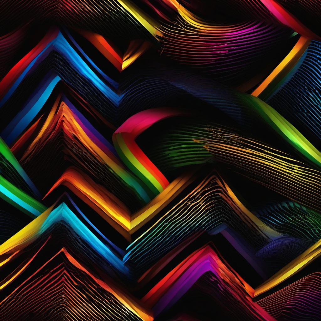 Rainbow Background Wallpaper - rainbow black wallpaper  