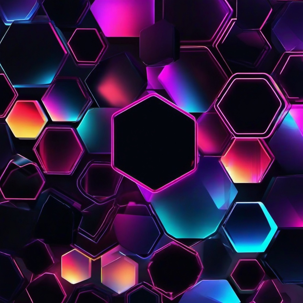 Galaxy Background Wallpaper - iphone galaxy wallpaper neon hexagon wallpaper  