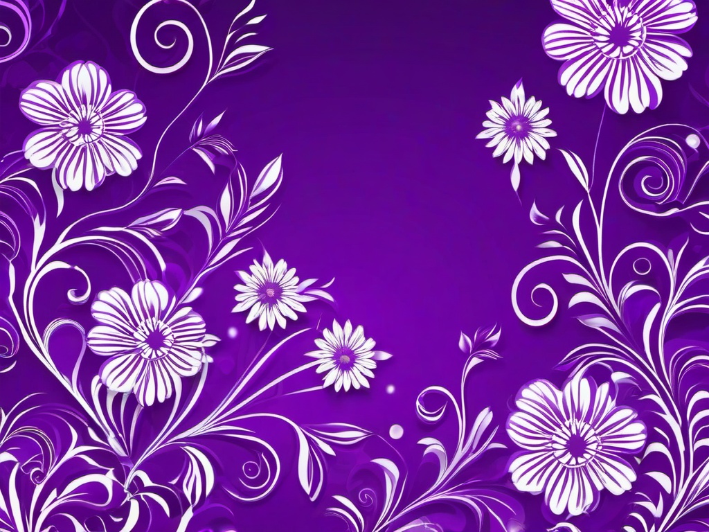 Purple Floral Background-Purple background with floral patterns  background wallpaper