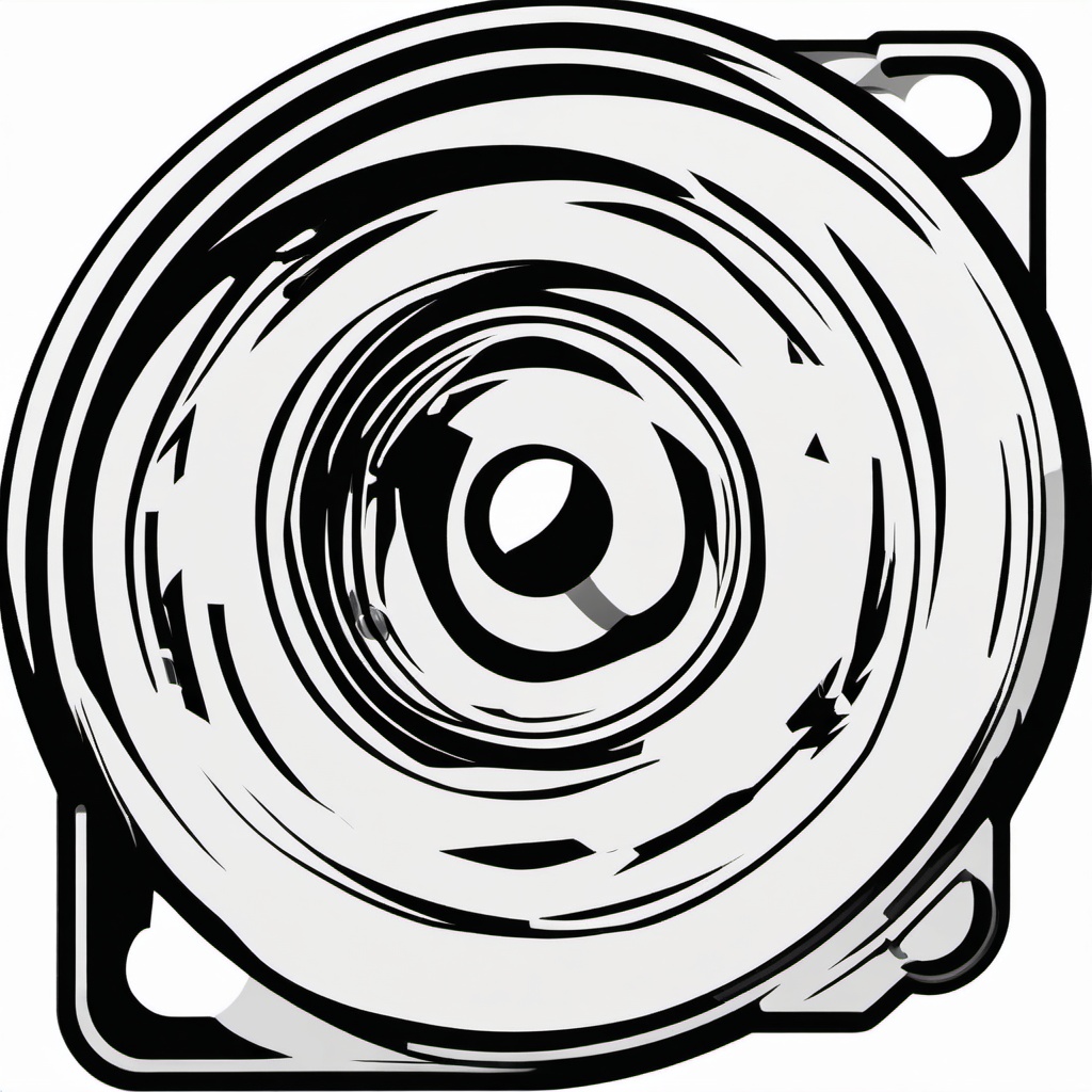 Record clipart - Record symbol for recording audio and video,  color clipart, vector art